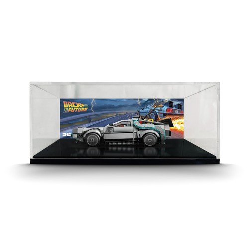 Lorean acrylic display case - de-lorean,